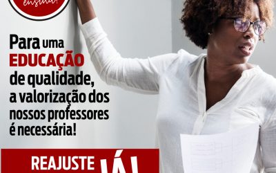 E O REAJUSTE SALARIAL DOS PROFESSORES DE MACAÉ?